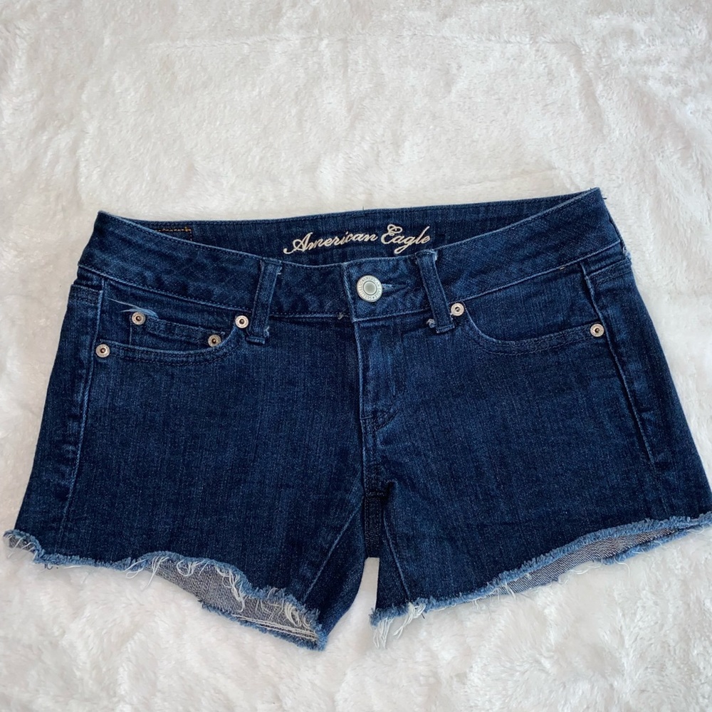 Like New Ameican Eagle Denim Shorts Size 4